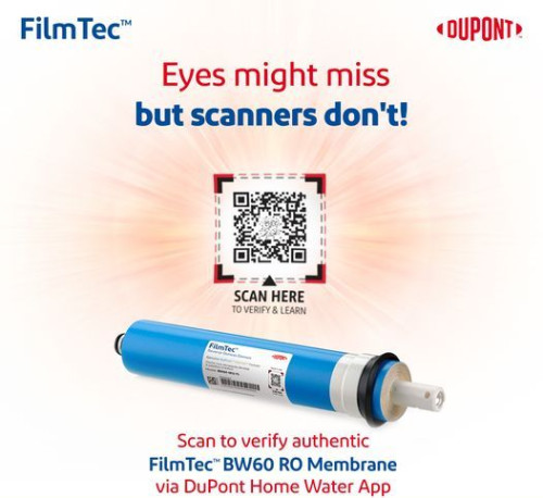 RO membrána dupont filmtec aqua.via